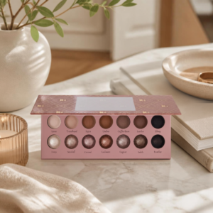Laura Geller The Delectables eyeshadow palette featuring versatile shades for everyday eye makeup looks.